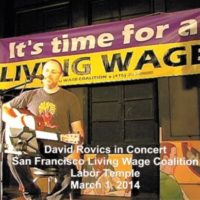 DAVID ROVICS IN CONCERT