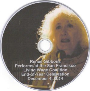Renee Gibbons performs live at SF Living Wage Coalition