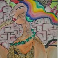 B7 - Portrait of a Woman by Yolanda De León