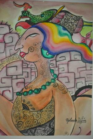 B7 - Portrait of a Woman by Yolanda De León